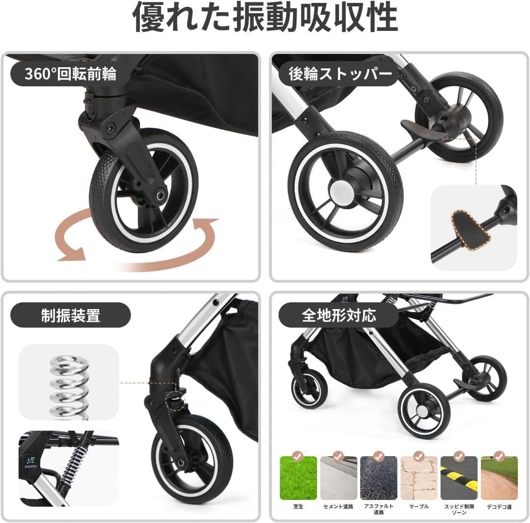 SKISOPGO 3WAYペットカート 耐荷重20kg Amazon.co.jp: SKISOPGO ペットバギー 3輪タイプ ペットカート